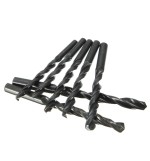 10pcs Straight Shank Worm Spiral Twist Drill Bits