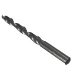 10pcs Straight Shank Worm Spiral Twist Drill Bits