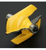 1/2 Inch Shank Chisel Cutter Router Bit Door Woodworking Carpentry Tool