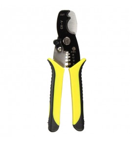 Steel 7 Inch AWG 1.6-3.2 Wire Stripper Cable Cutter Combined Plier
