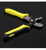 Steel 7 Inch AWG 1.6-3.2 Wire Stripper Cable Cutter Combined Plier