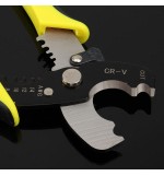 Steel 7 Inch AWG 1.6-3.2 Wire Stripper Cable Cutter Combined Plier