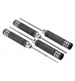  4pcs H1.5/2.0/2.5/3.0mm HSS Ball Screwdrivers Tool Kit Black Repair Tool Set